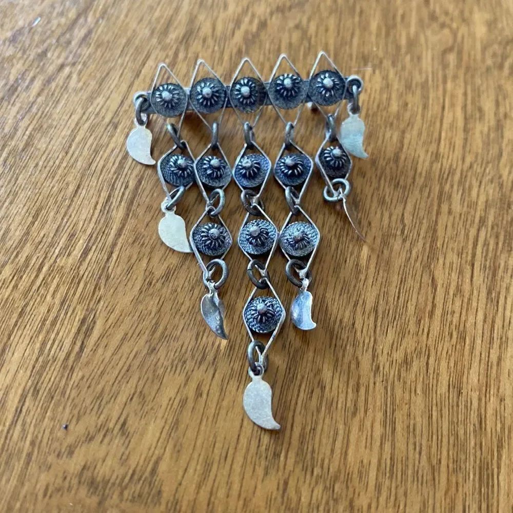 Norwegian Solje Silver   brooch